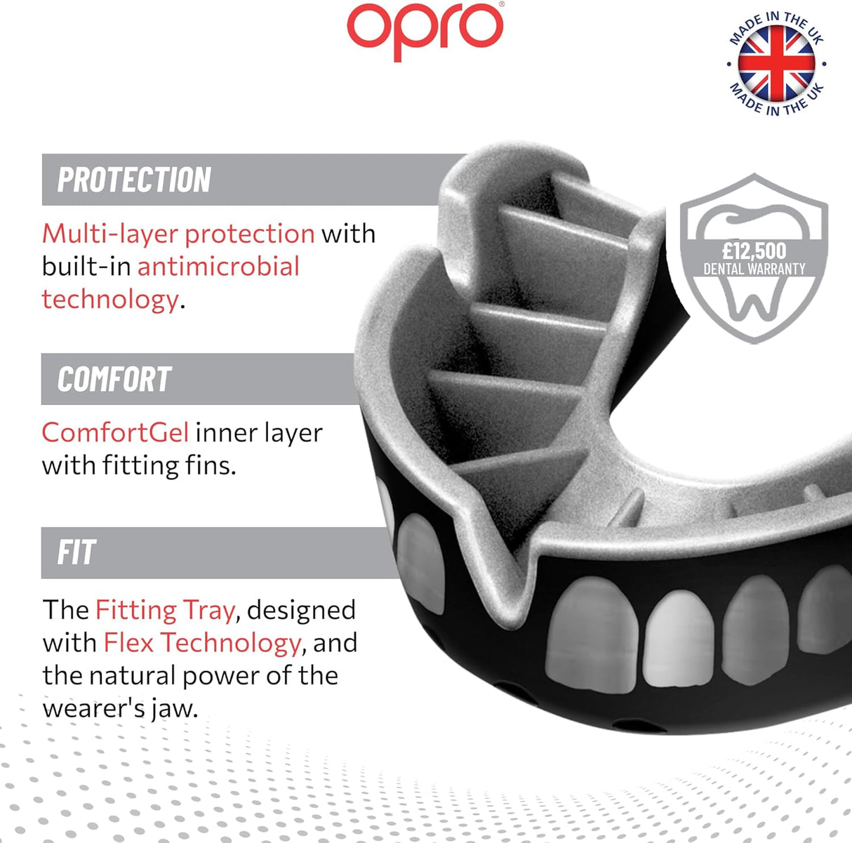 Silver Level Black Grillz Mouthguard