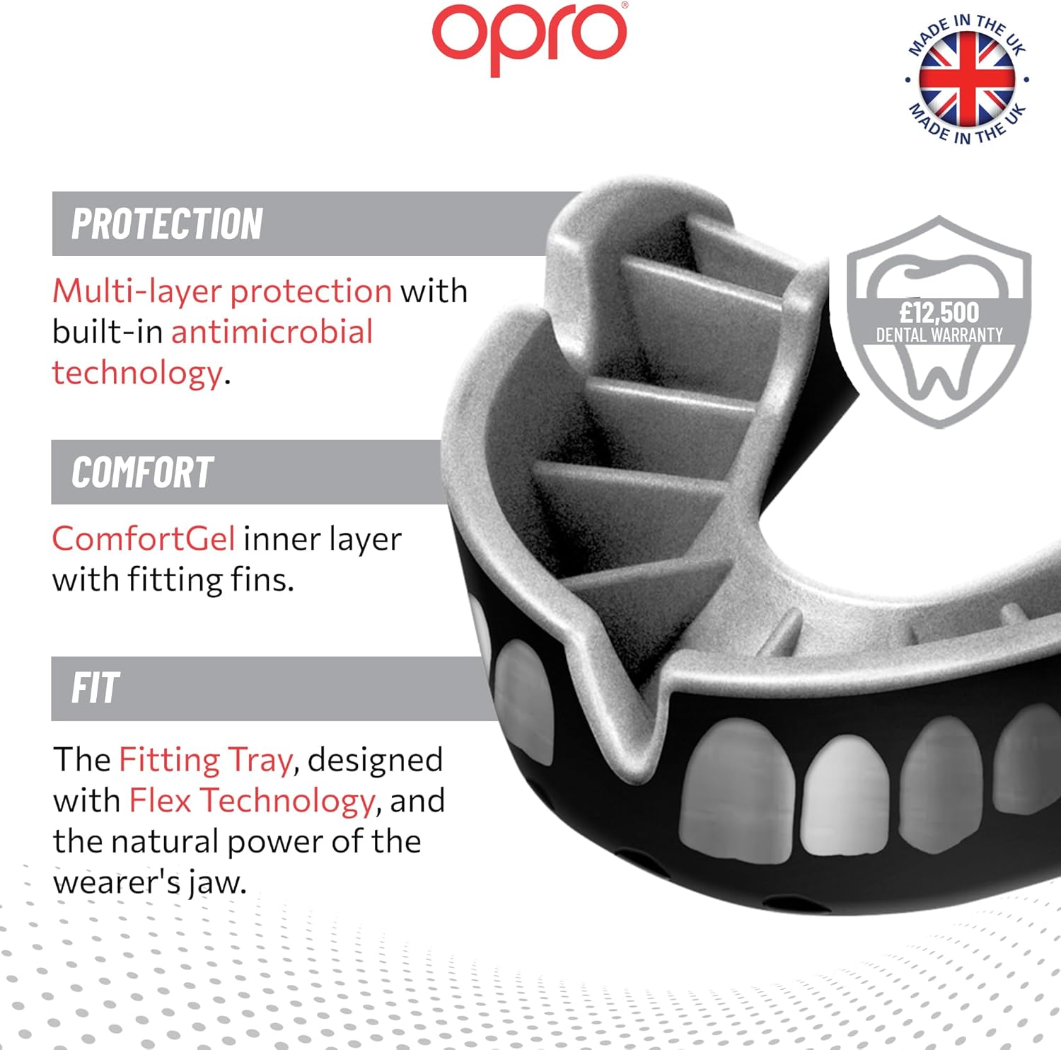 Silver Level Black Grillz Mouthguard