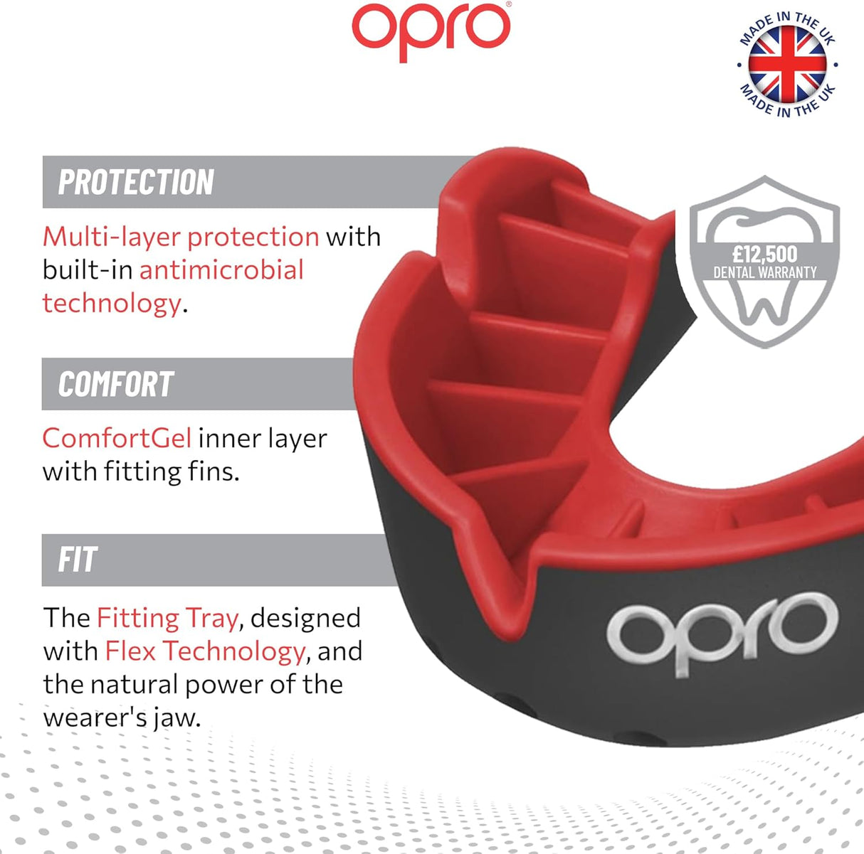 Silver Level Black Mouthguard