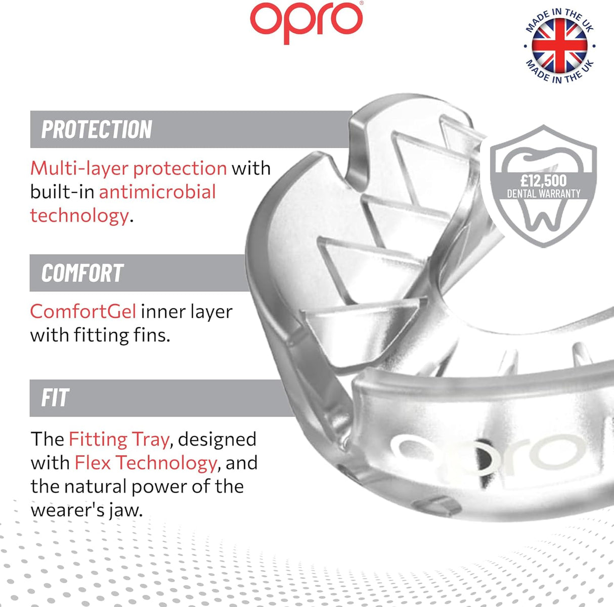 Silver Level Clear Mouthguard