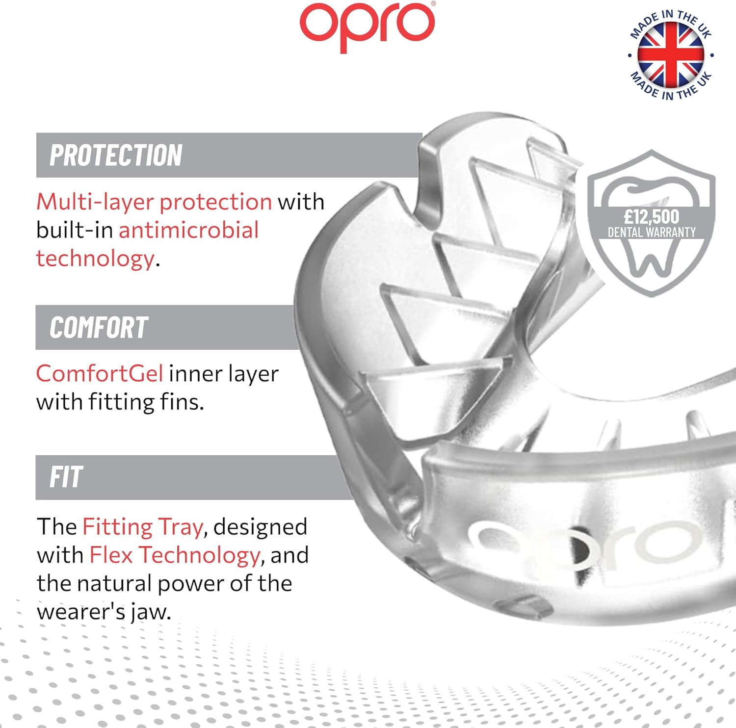 Silver Level Clear Mouthguard