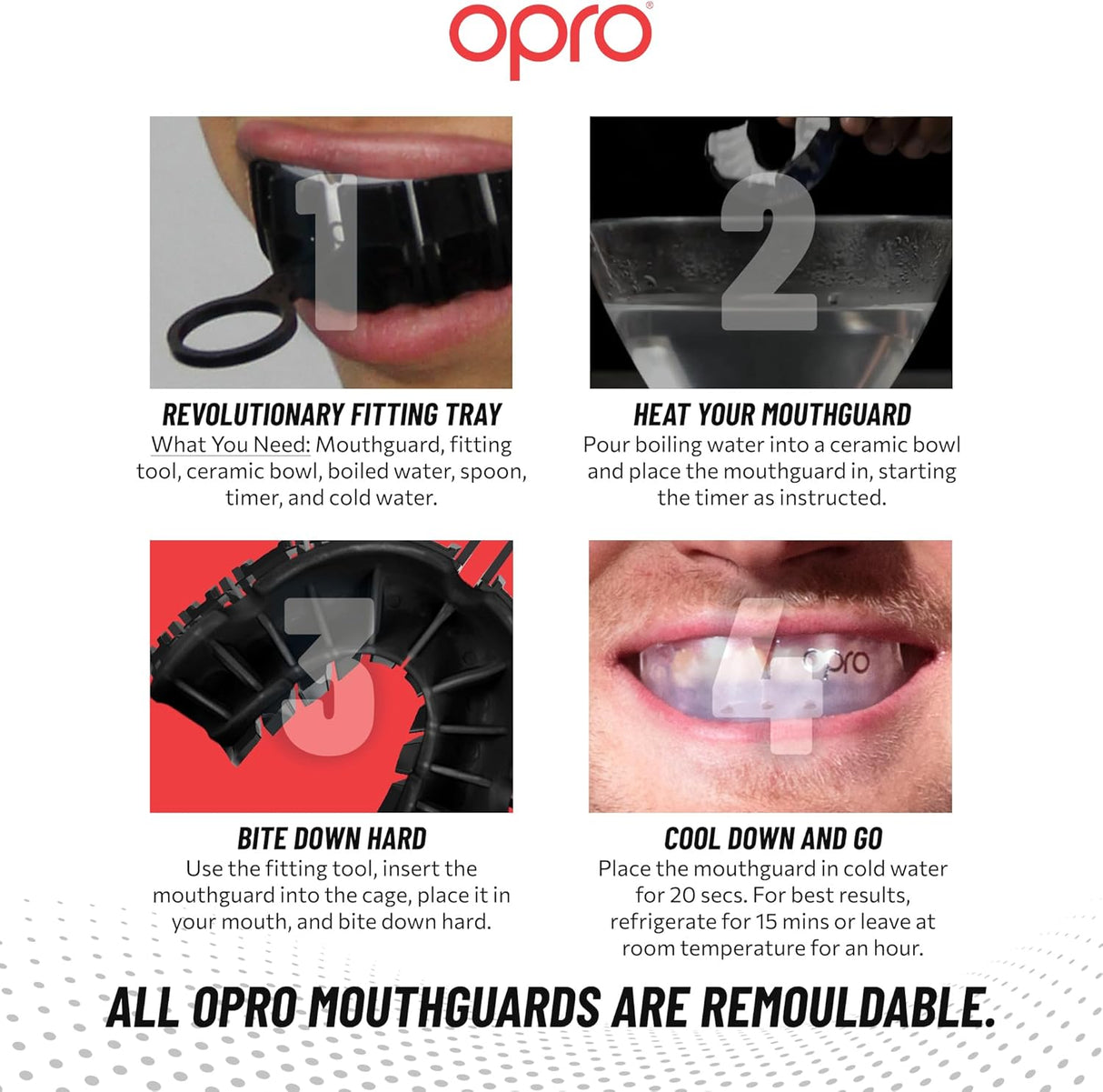 Silver Level Wales Rugby Mouthguard