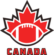 Football Canada logo featuring a red maple leaf and football design above bold Canada text.