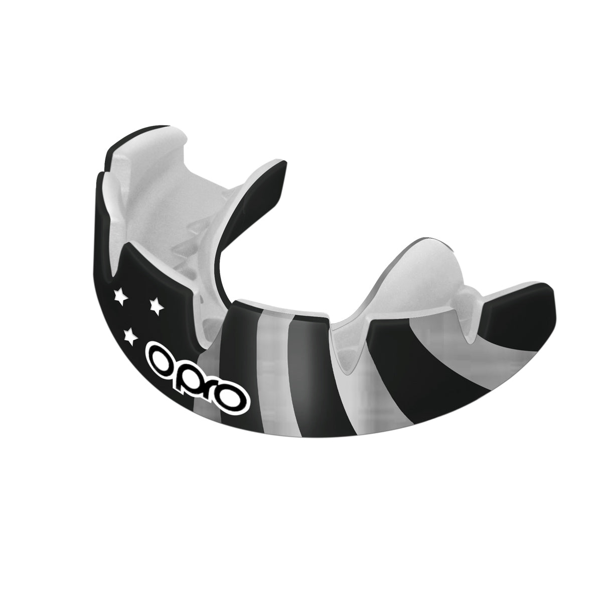 Instant Custom-Fit USA Silver Mouthguard for Braces