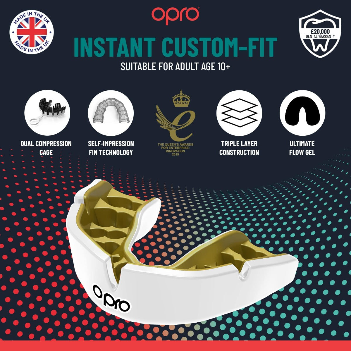 Gravesend Grammar School Senior Mouthguard