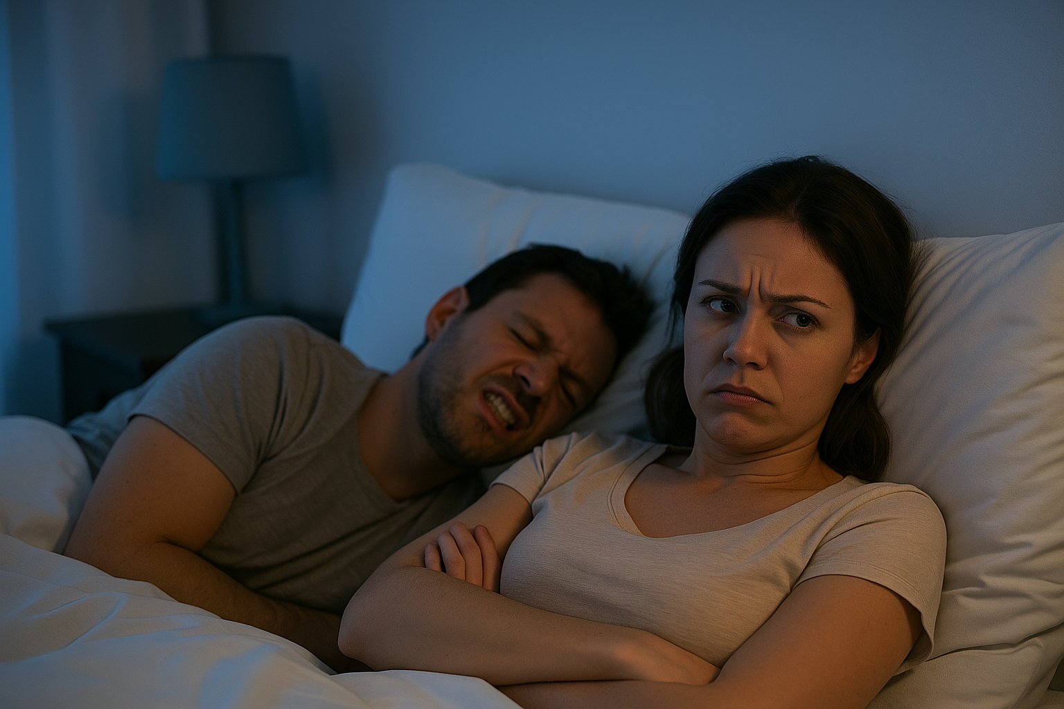 The Sound of Sleep (or Not): How My Husband's Teeth Grinding Nearly Drove Me Mad