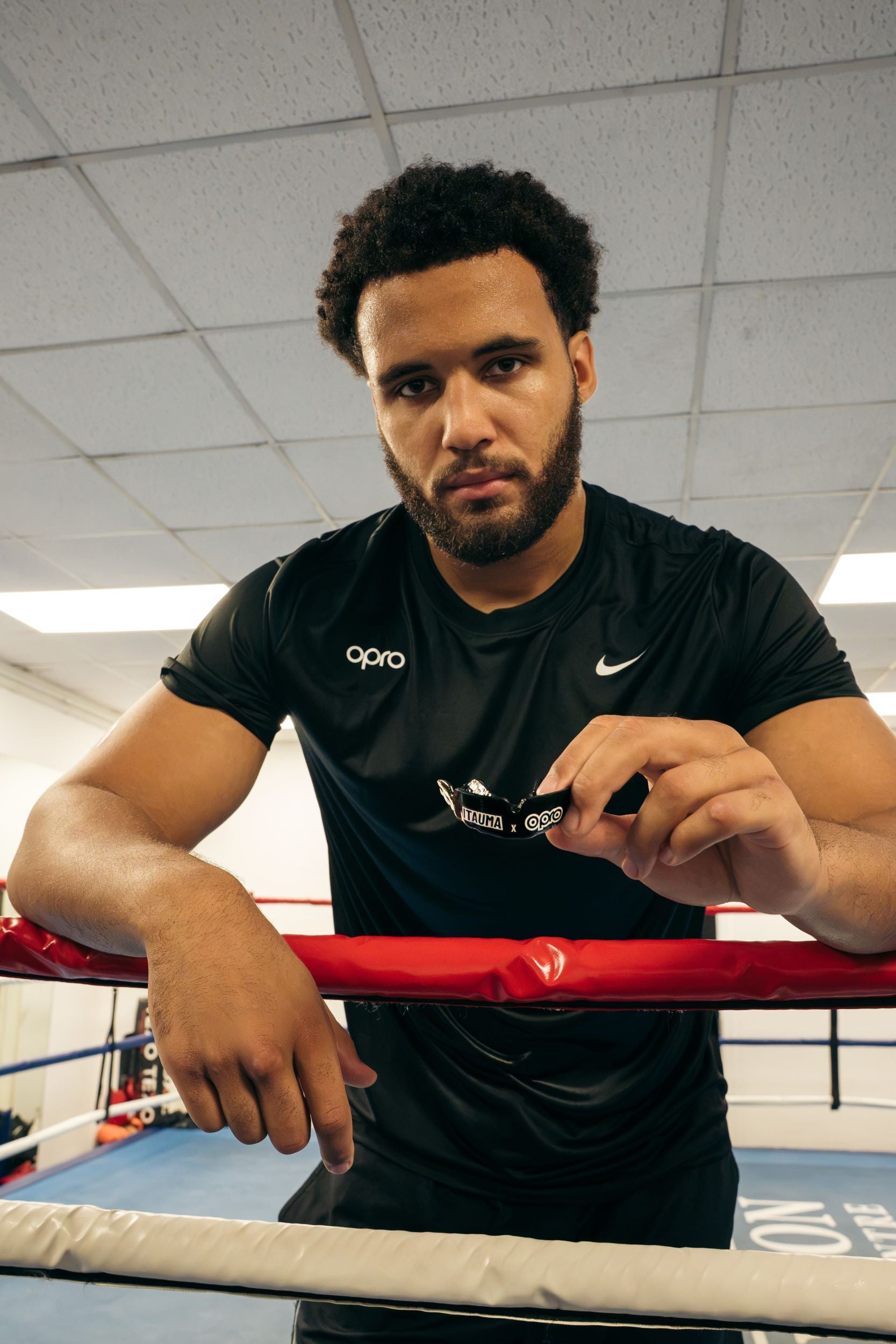UNDEFEATED HEAVYWEIGHT MOSES ITAUMA PARTNERS WITH OPRO AHEAD OF IBF WORLD TITLE FIGHT