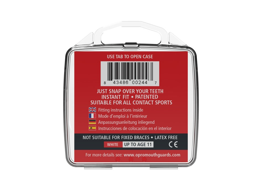 Snap-Fit White Mouthguard