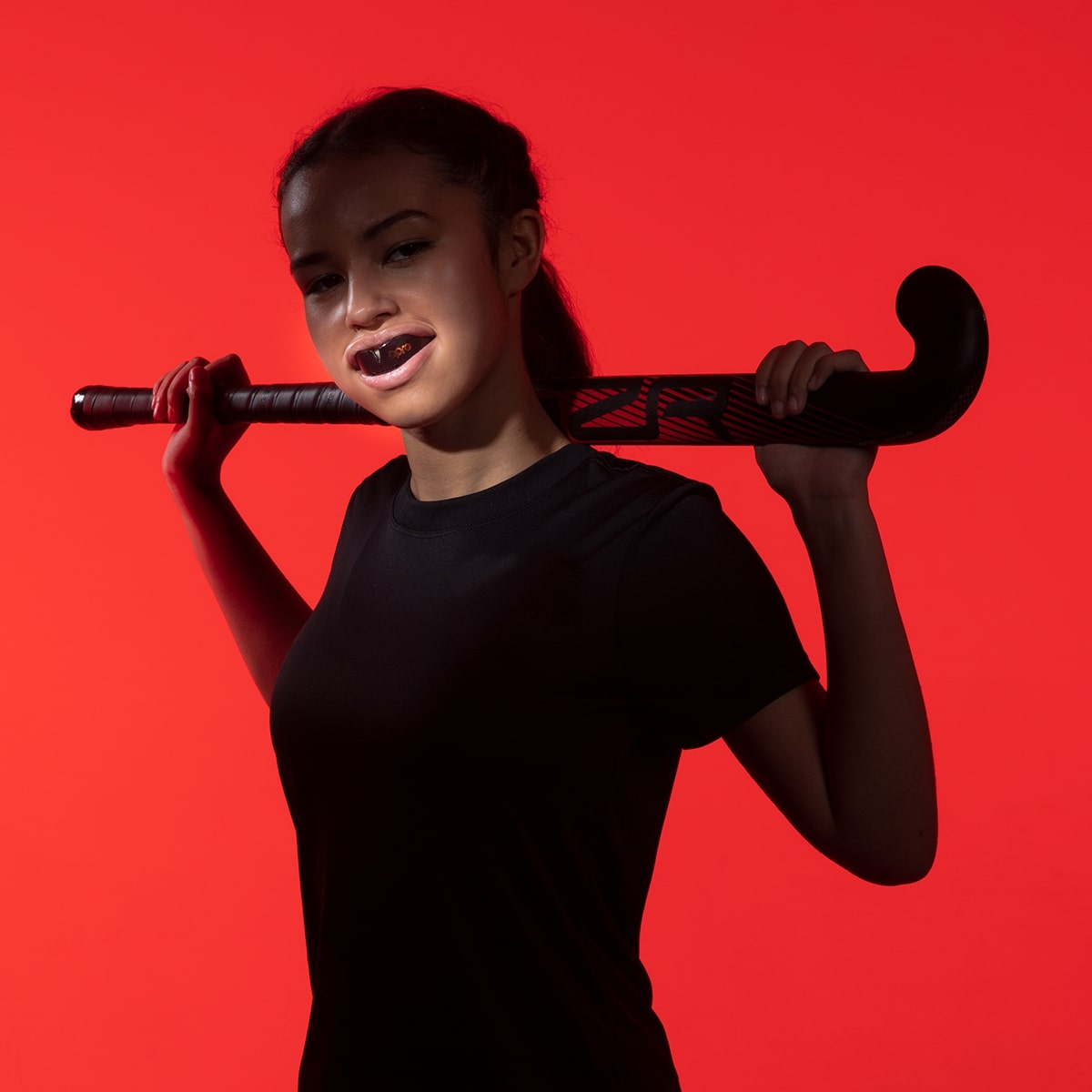 Bronze Level Black Mouthguard