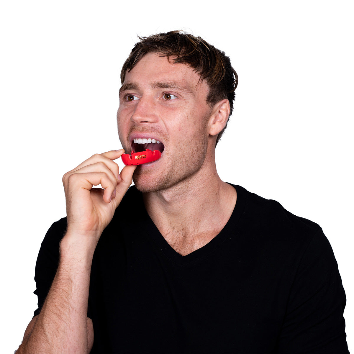Bronze Level Red Mouthguard