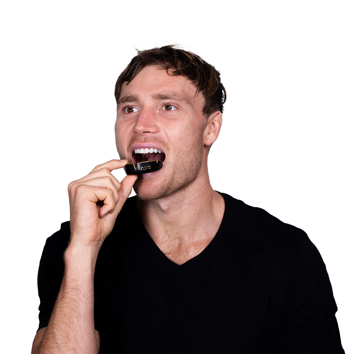 Gold Level Black Mouthguard