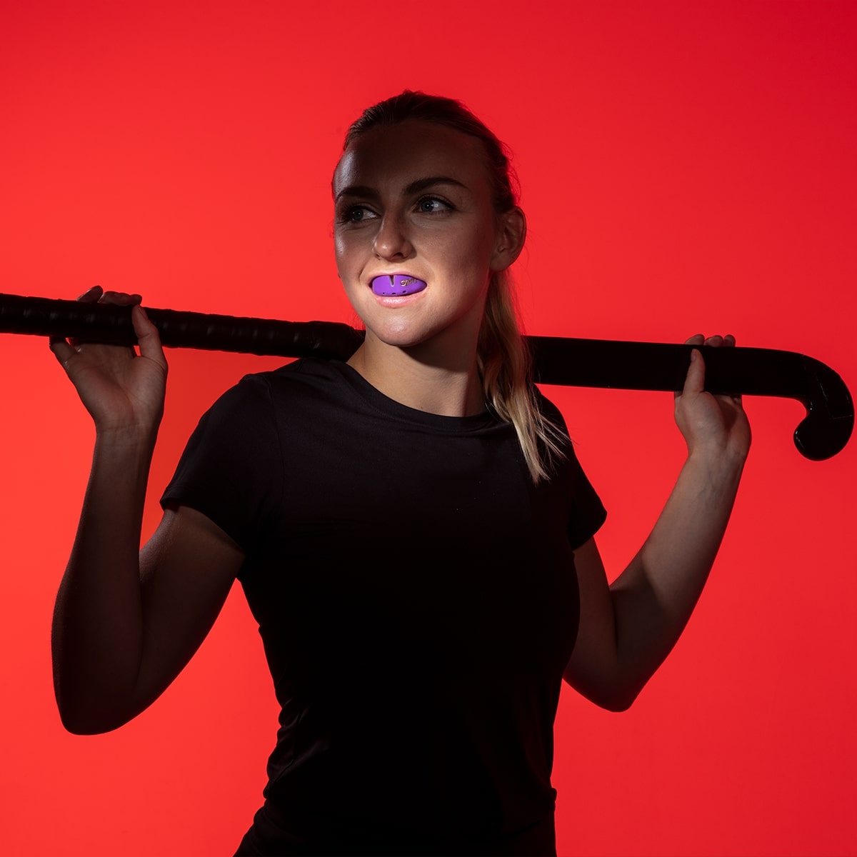 Gold Level Purple Mouthguard