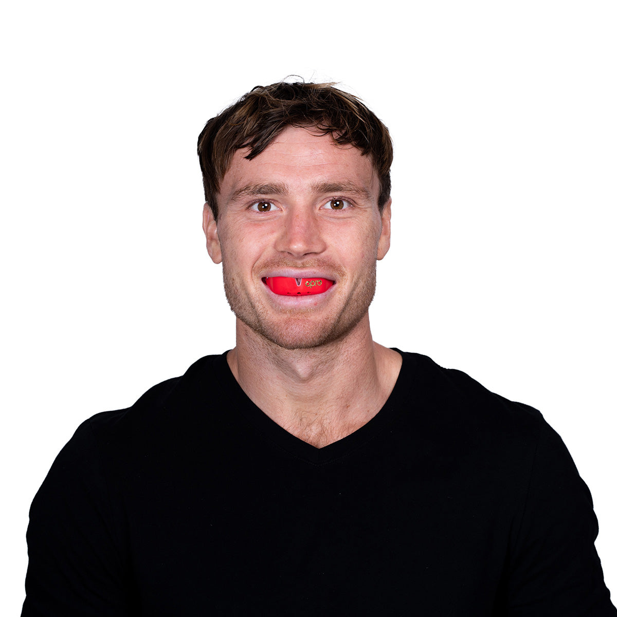 Gold Level Red Mouthguard