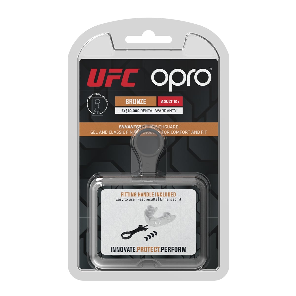 UFC Bronze Level White Mouthguard