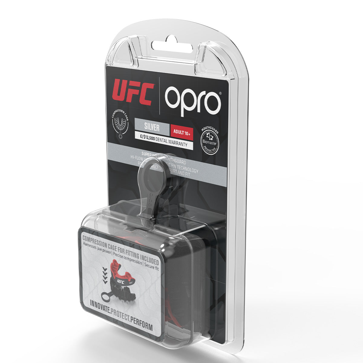 UFC Silver Level Black Mouthguard