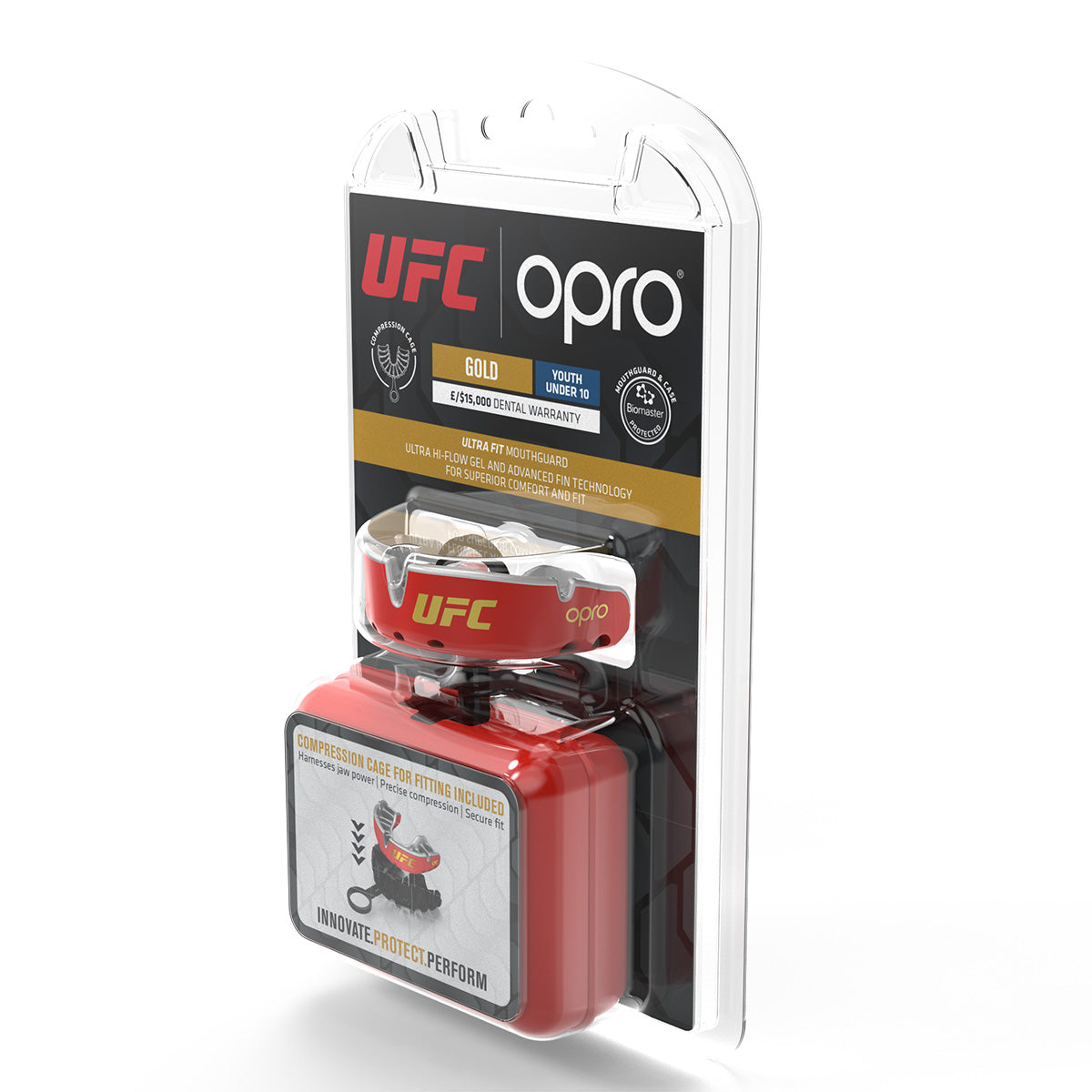 UFC Gold Level Red Mouthguard