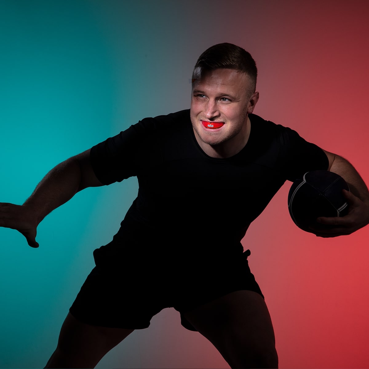 Instant Custom-Fit Red Mouthguard