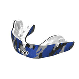 Instant Custom-Fit Camo Blue Mouthguard