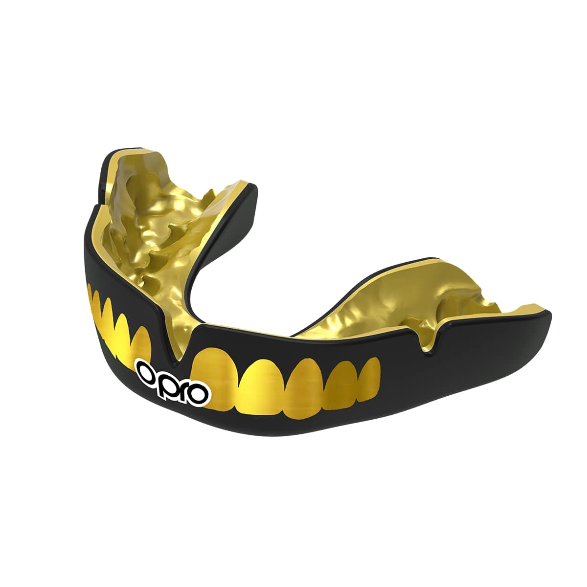 Instant Custom-Fit Gold Teeth Mouthguard (Age 10+)