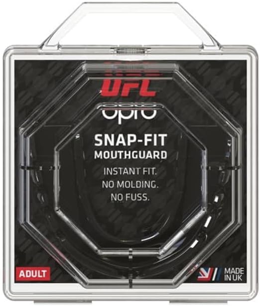 Snap-Fit Black Mouthguard