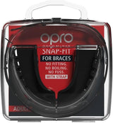 Snap-Fit Black Mouthguard for Braces