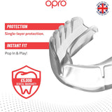 Snap-Fit Clear Mouthguard