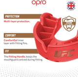 UFC Bronze Level Red Mouthguard