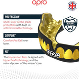 Instant Custom-Fit Gold Teeth Mouthguard