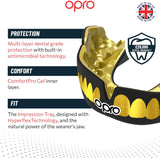 Instant Custom-Fit Gold Teeth Mouthguard