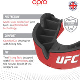 UFC Silver Level Red Mouthguard
