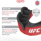 UFC Silver Level Red Mouthguard