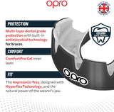 Instant Custom-Fit Black Mouthguard for Braces