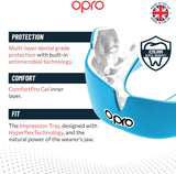 Instant Custom-Fit Sky Blue Mouthguard