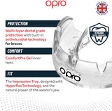 Instant Custom-Fit Clear Mouthguard for Braces
