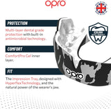 Instant Custom-Fit Silver Camo Mouthguard