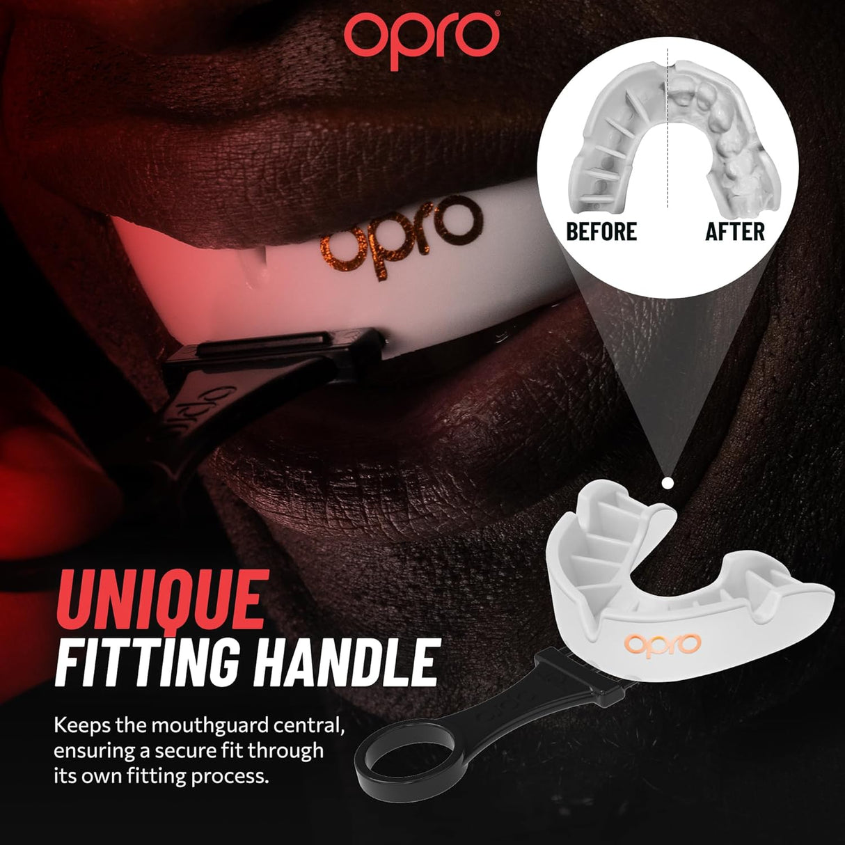 Bronze Level White Mouthguard