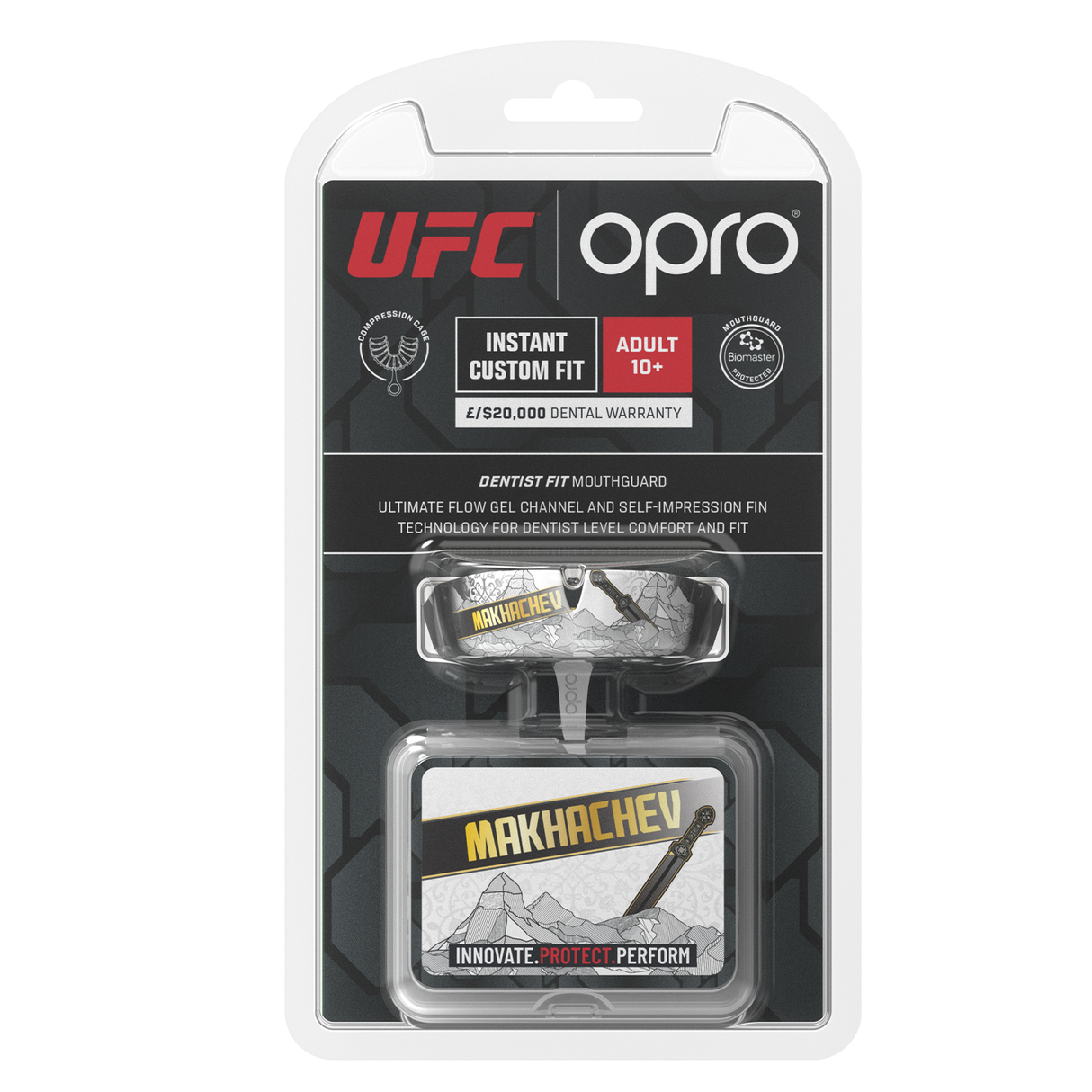 Official UFC x OPRO Islam Makhachev Instant Custom-Fit Mouthguard