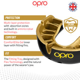 Gold Level Black Mouthguard