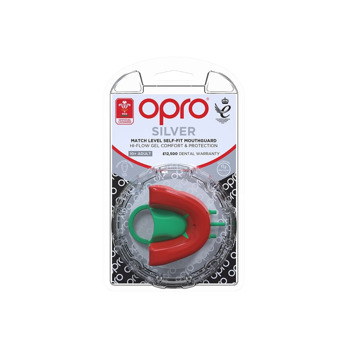 Silver Level Wales Rugby Mouthguard