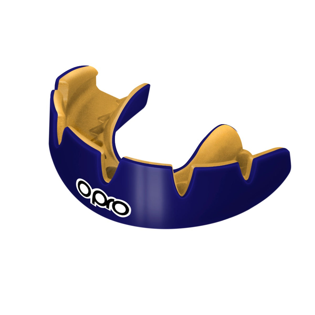 Instant Custom-Fit Dark Blue Mouthguard for Braces