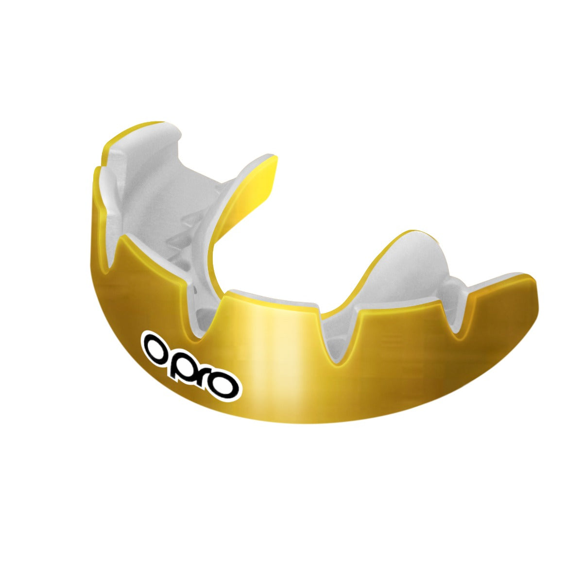 Instant Custom-Fit Gold Mouthguard for Braces