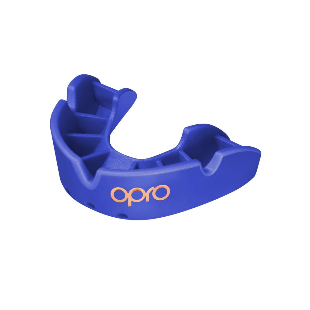 Bronze Level Blue Mouthguard