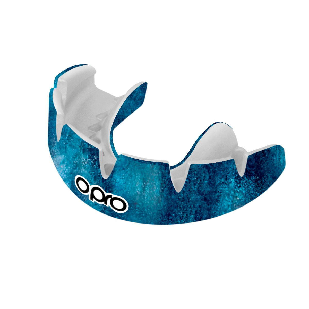 Instant Custom-Fit Turquoise Enigma Mouthguard for Braces