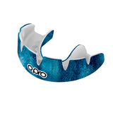 Instant Custom-Fit Turquoise Enigma Mouthguard for Braces