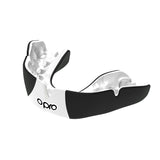 Instant Custom-Fit 3 Stripe Black/White Mouthguard