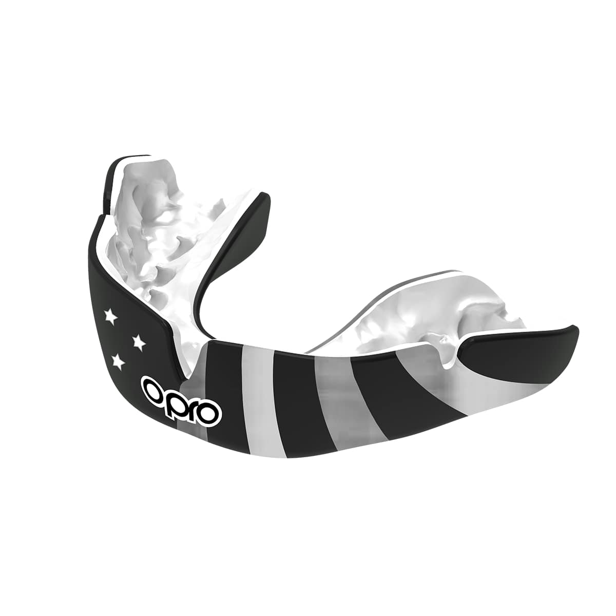 Instant Custom-Fit USA Silver Mouthguard