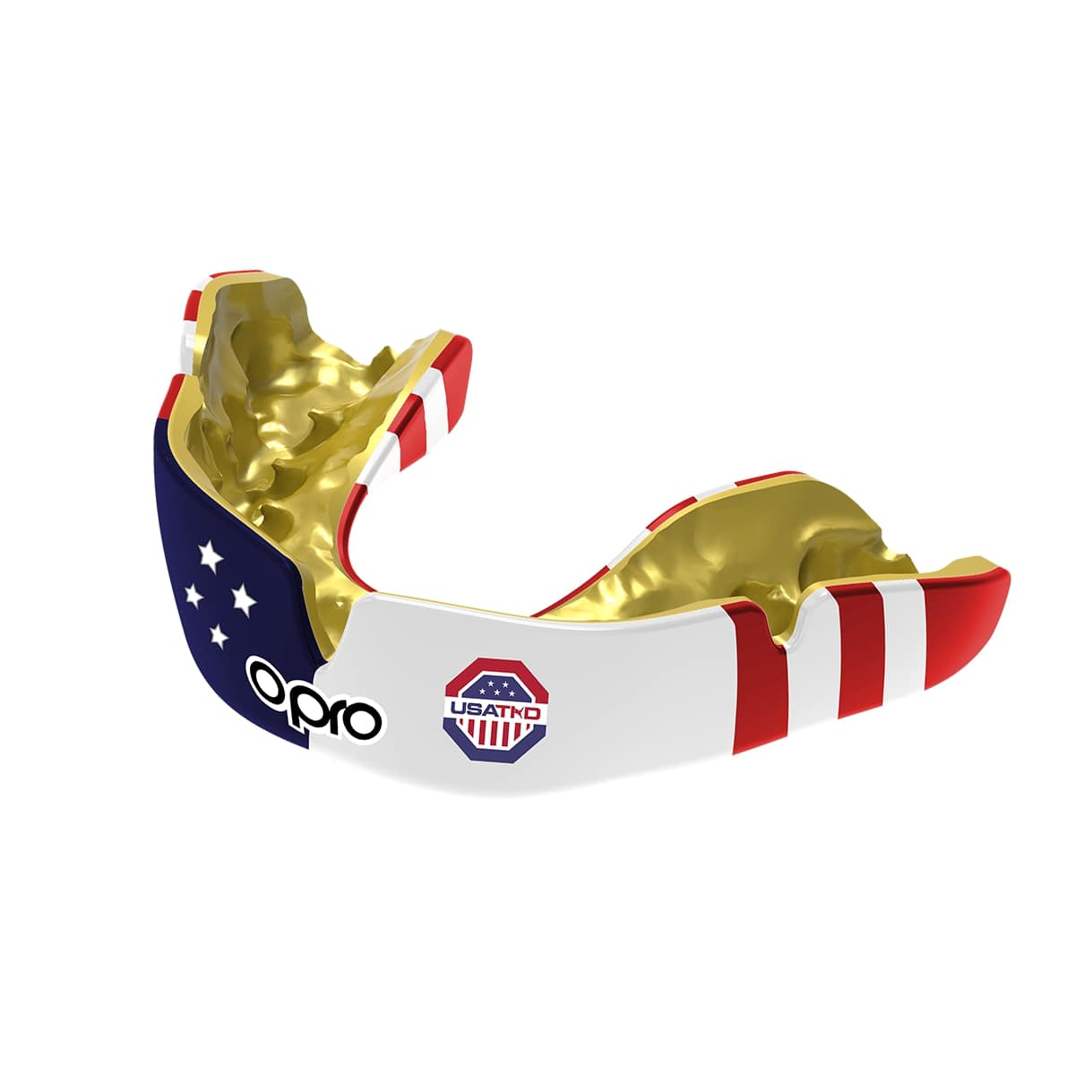 Instant Custom-Fit USA Taekwondo Mouthguard (Age 10+)