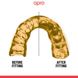 Instant Custom-Fit Fire Orange Mouthguard