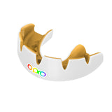 Instant Custom-Fit White Rainbow Mouthguard for Braces