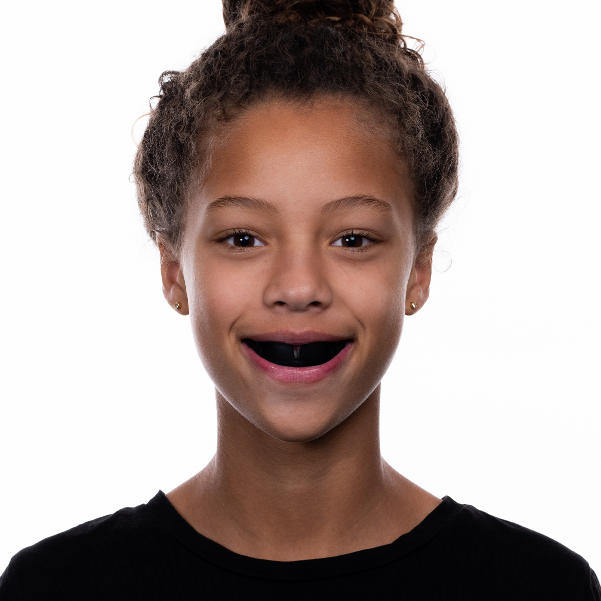 Snap-Fit Black Mouthguard